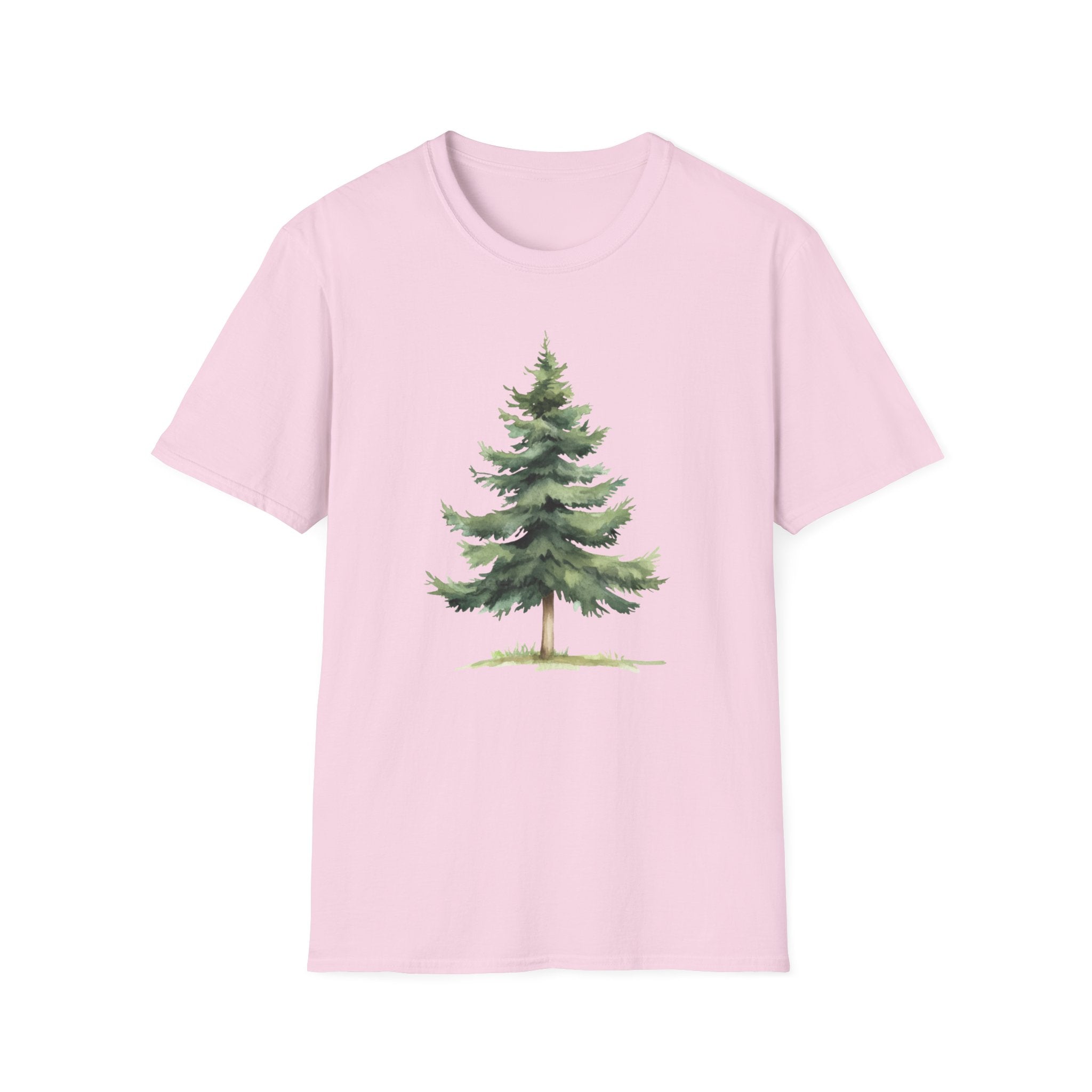 Pine Tree Watercolor T-Shirt
