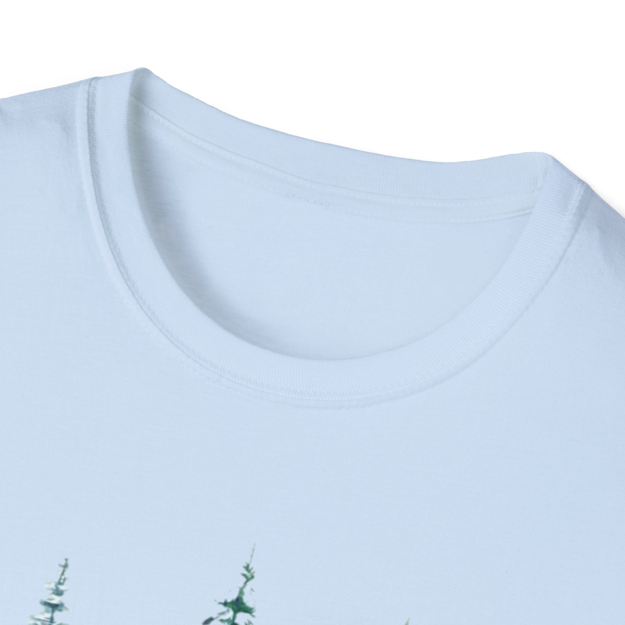 Pine Tree Watercolor T-Shirt — Minimal Holiday Trees Tee