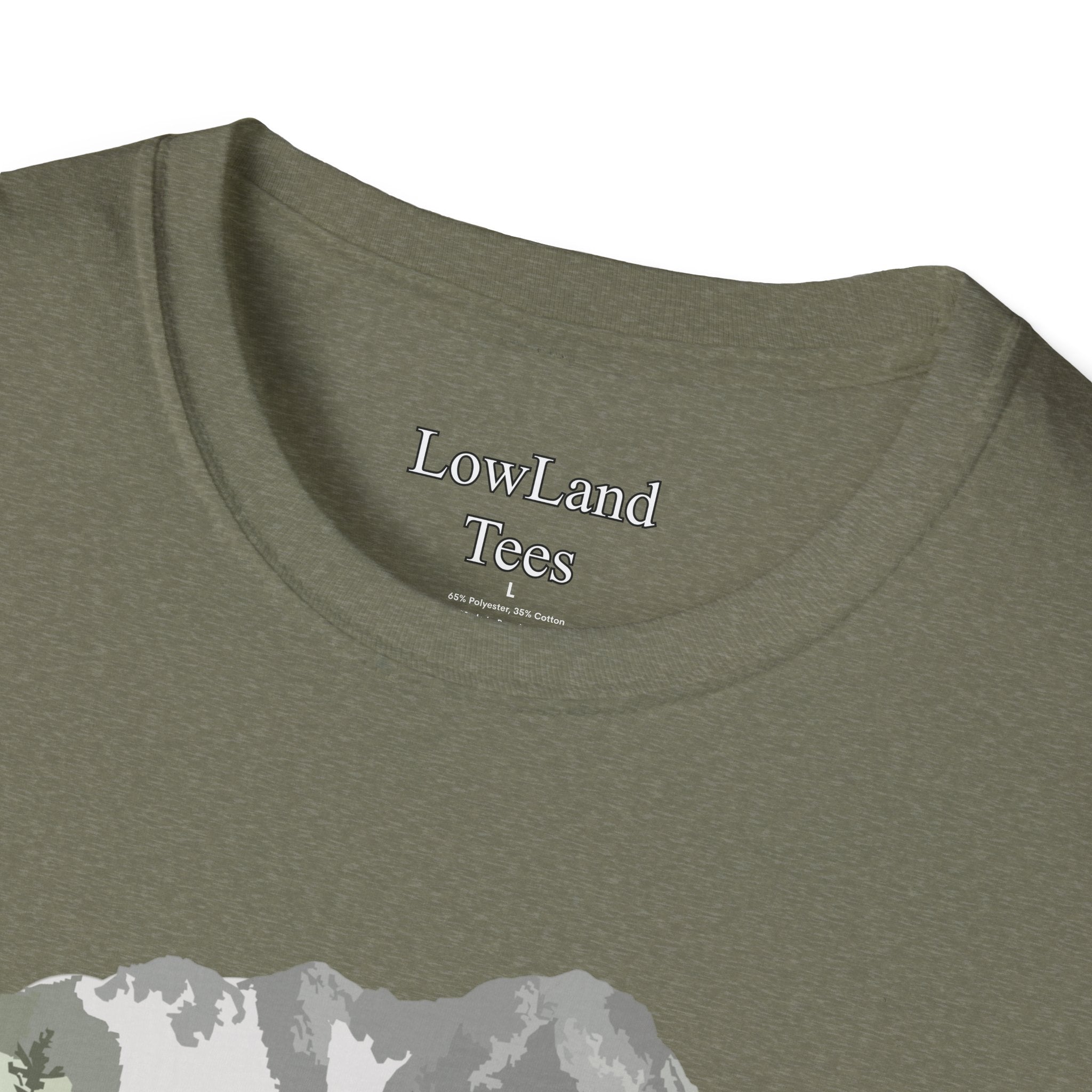 Mountain Spirit Bear T-Shirt — Double Exposure Wilderness Nature Tee