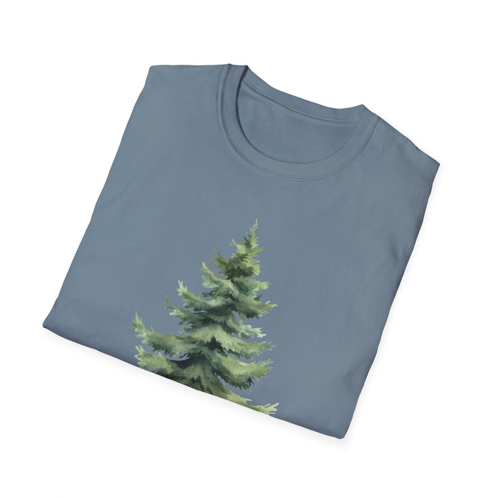 Pine Tree Watercolor T-Shirt