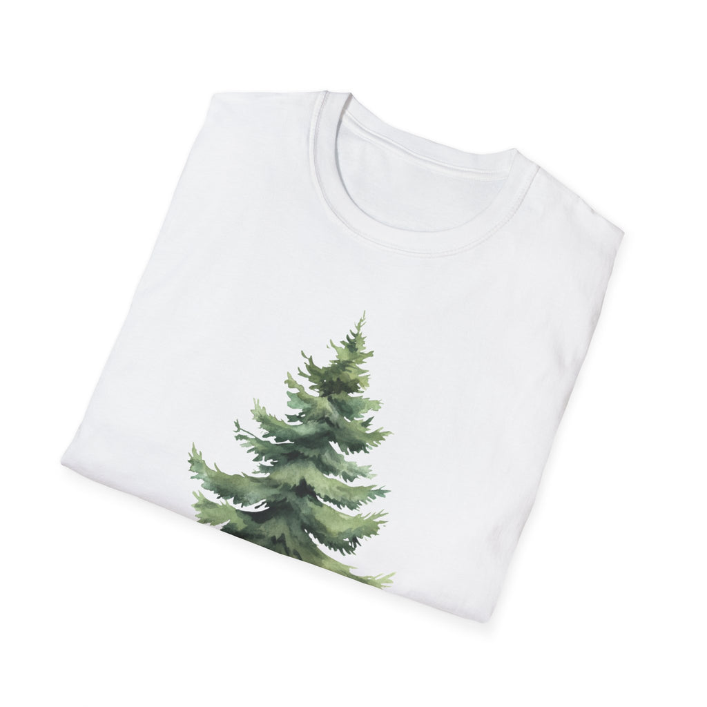 Pine Tree Watercolor T-Shirt