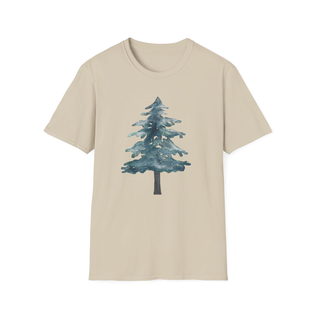 Pine Tree Watercolor T-Shirt