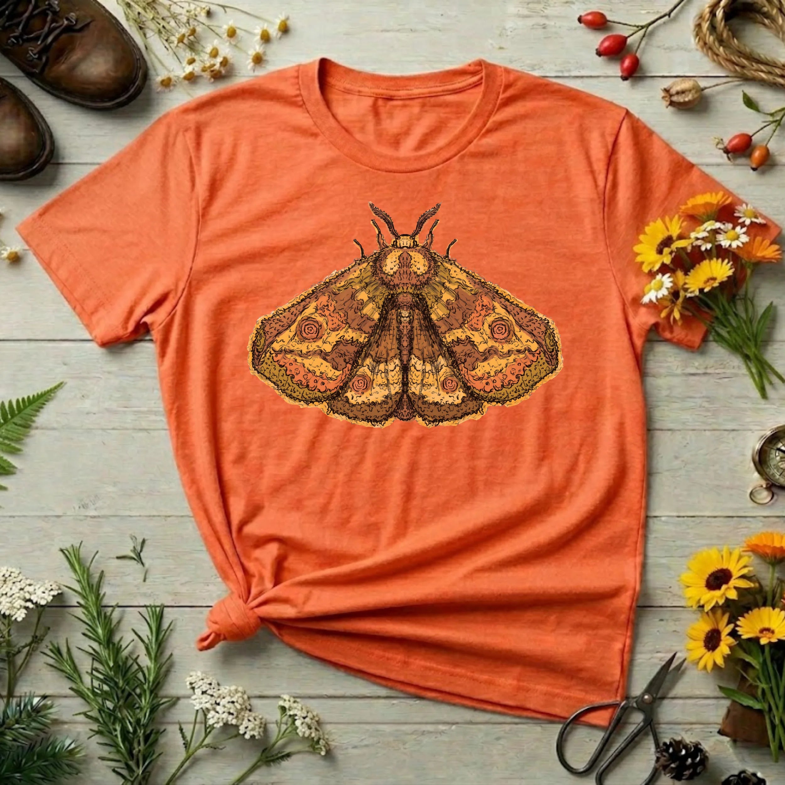 Vintage Golden Moth T-Shirt