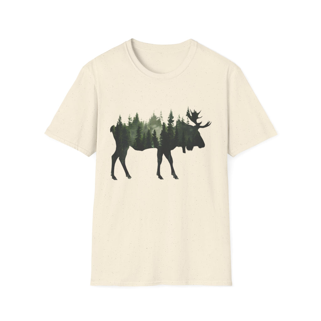 Moose Forest Silhouette T-Shirt
