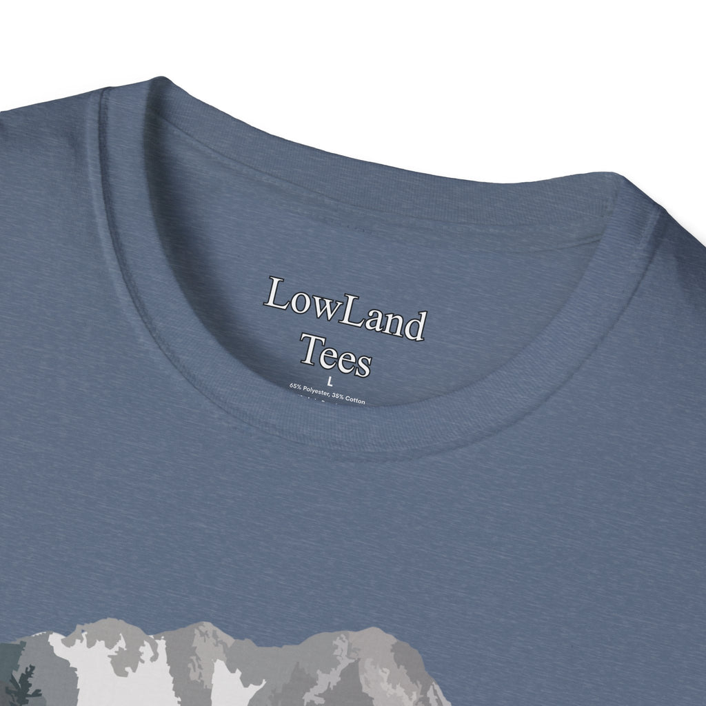 Mountain Spirit Bear T-Shirt — Double Exposure Wilderness Nature Tee