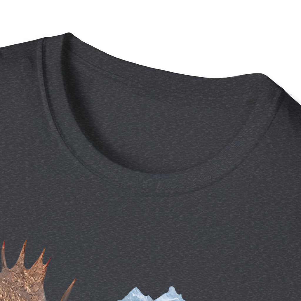 Moose Reflection T-Shirt – Wilderness Lake Double Exposure Tee