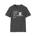 Sorry Can't — Cat Trapped Tee