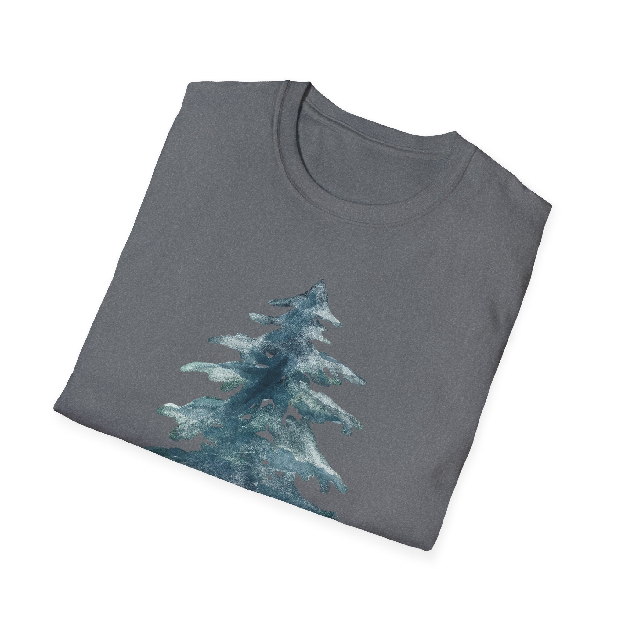 Pine Tree Watercolor T-Shirt