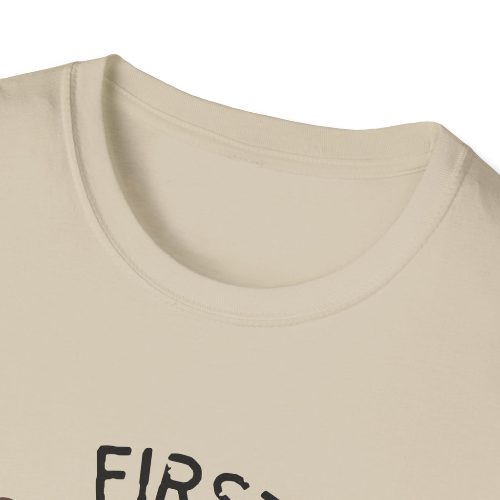 Cute Raccoon Tee — "First Of All, I'm A Delight" Graphic T-Shirt