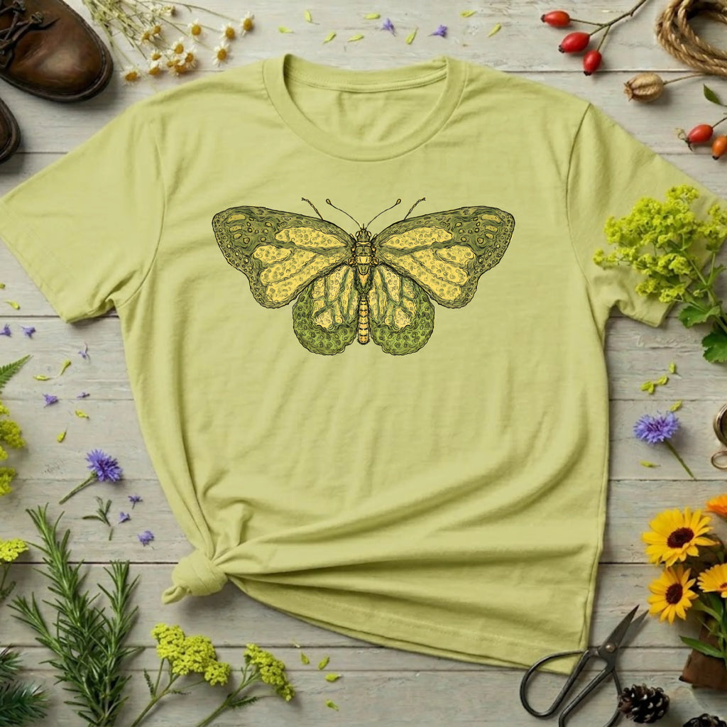 Vintage Yellow Butterfly T-Shirt