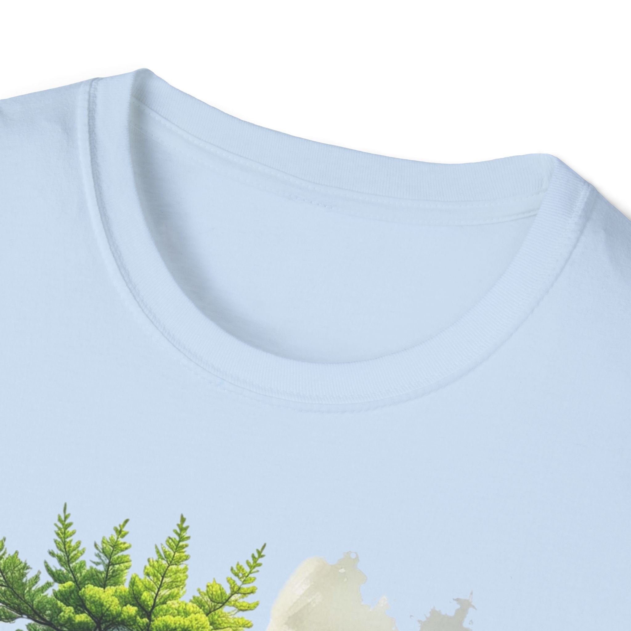 Pine Tree Watercolor T-Shirt — Nature Forest Tee