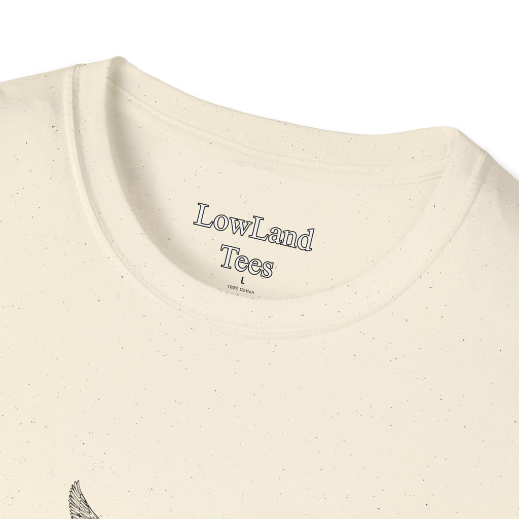 Observe Don’t Disturb T-Shirt — Vintage Sketch Wildlife Field Guide Tee