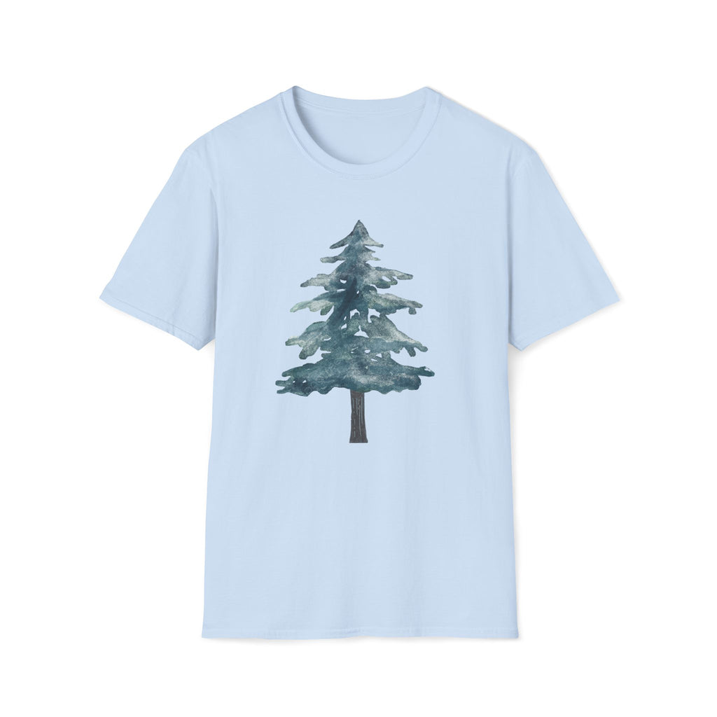 Pine Tree Watercolor T-Shirt