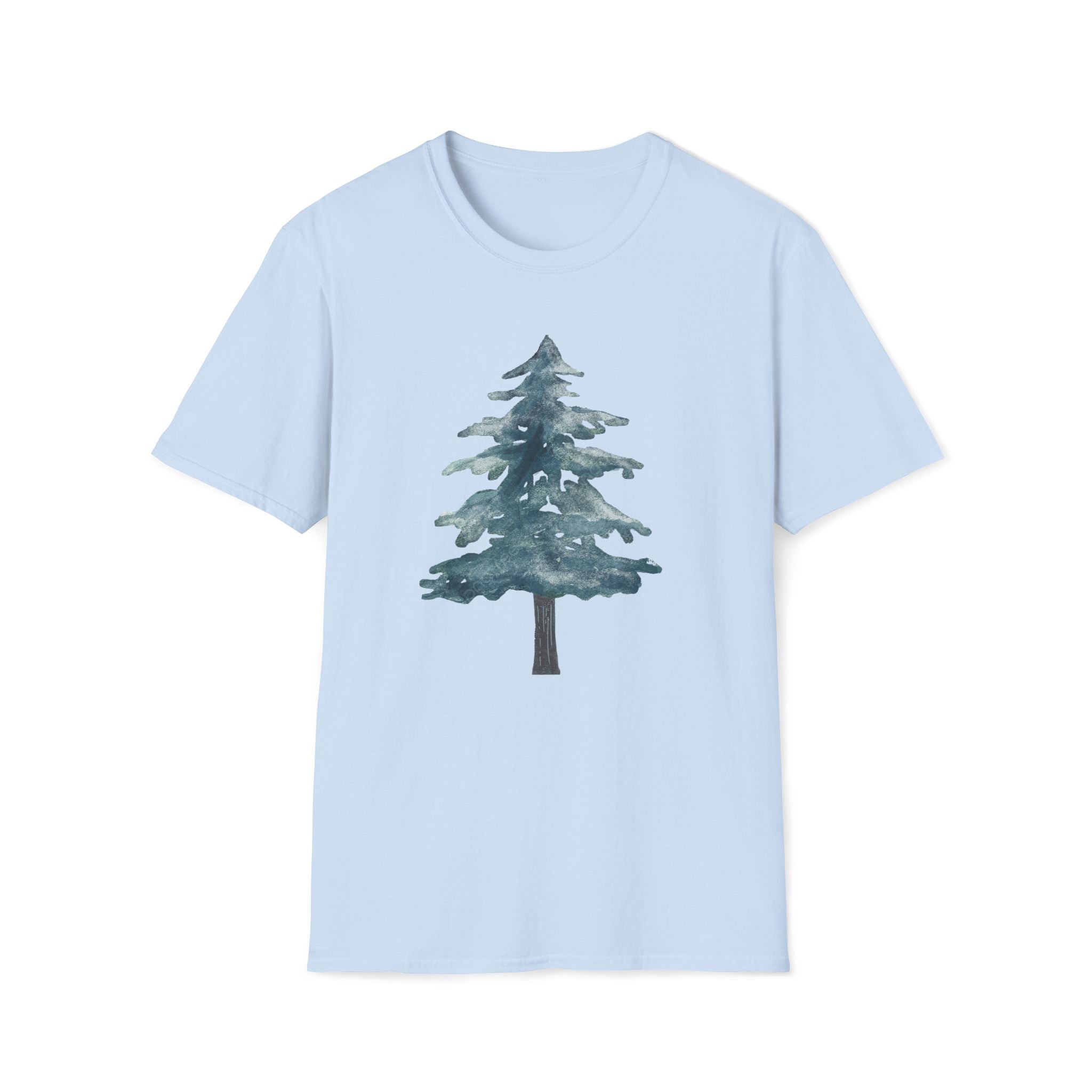 Pine Tree Watercolor T-Shirt