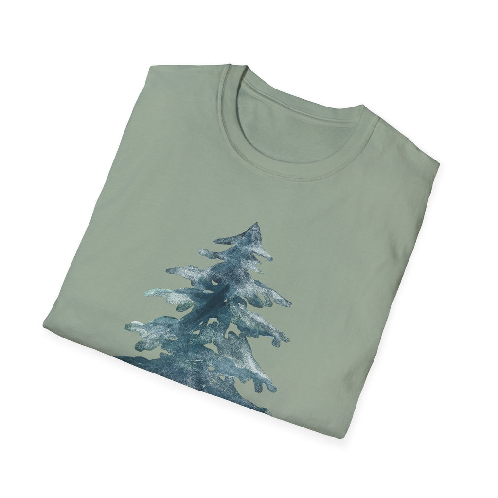 Pine Tree Watercolor T-Shirt