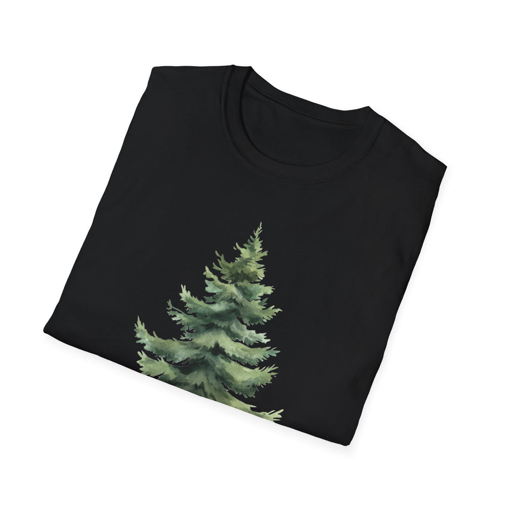 Pine Tree Watercolor T-Shirt