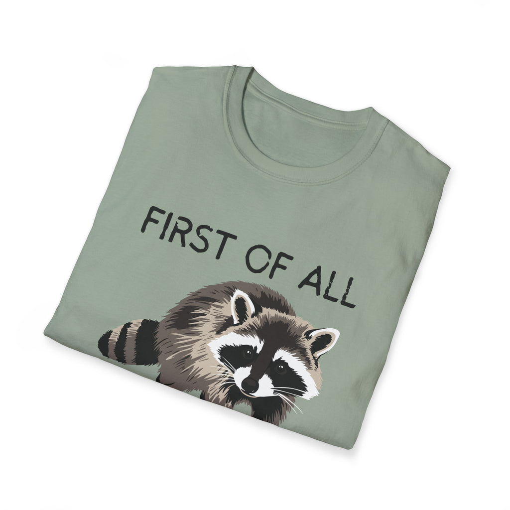 Raccoon ‘First of All I’m a Delight’ Graphic T‑Shirt