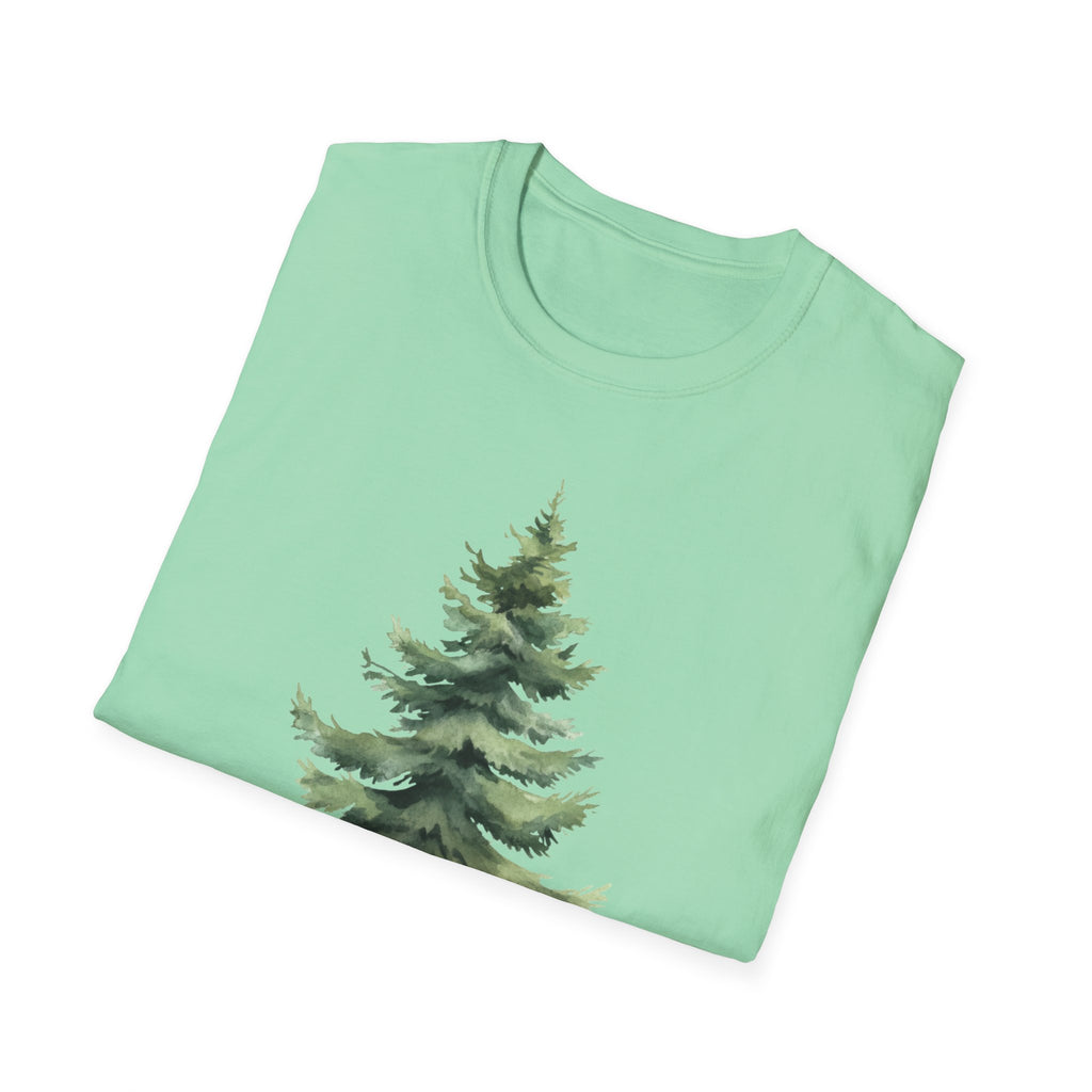 Pine Tree Watercolor T-Shirt