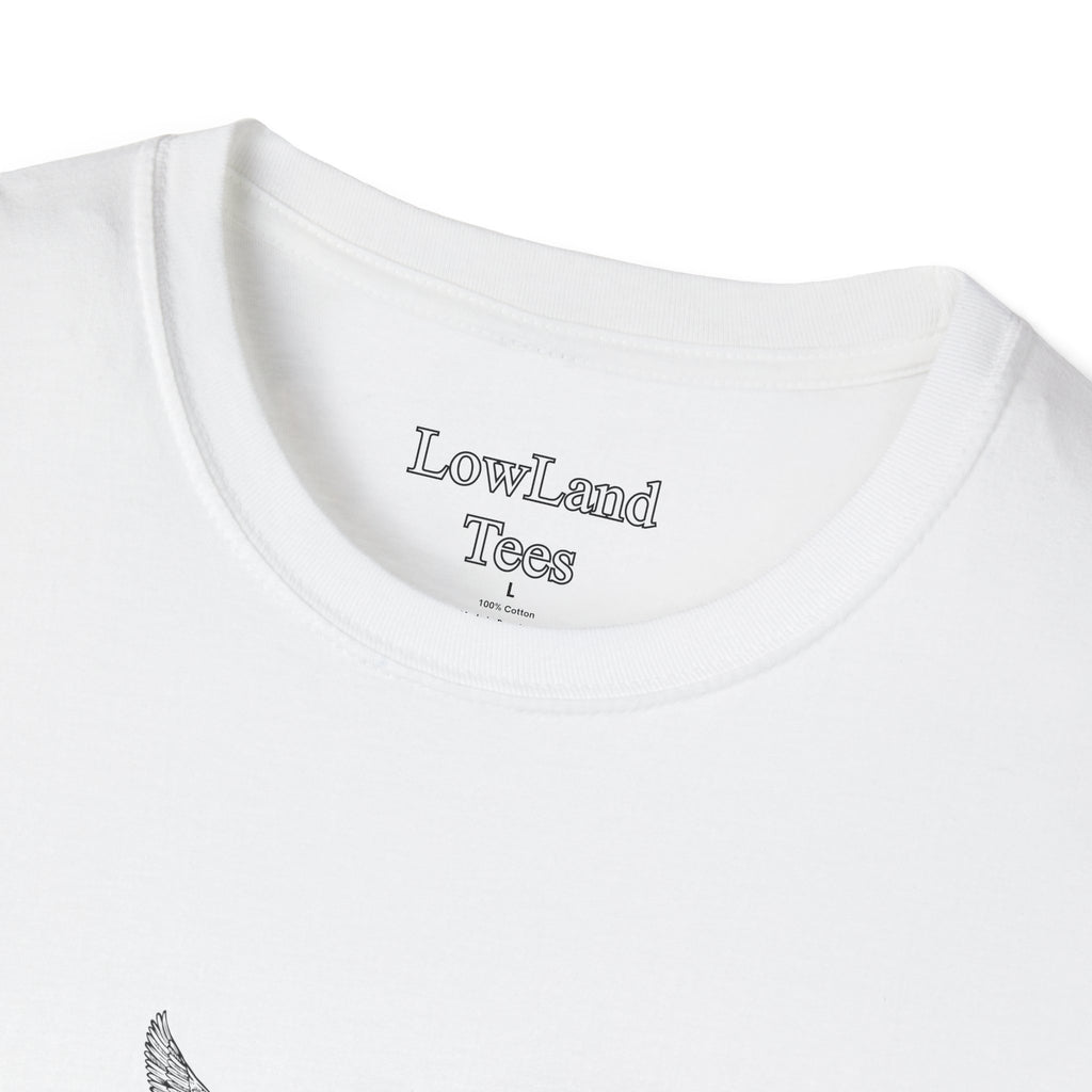 Observe Don’t Disturb T-Shirt — Vintage Sketch Wildlife Field Guide Tee