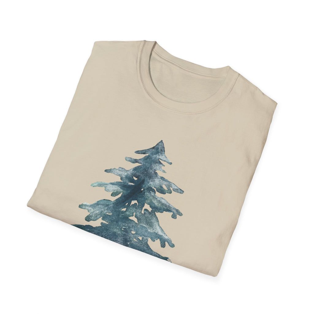 Pine Tree Watercolor T-Shirt