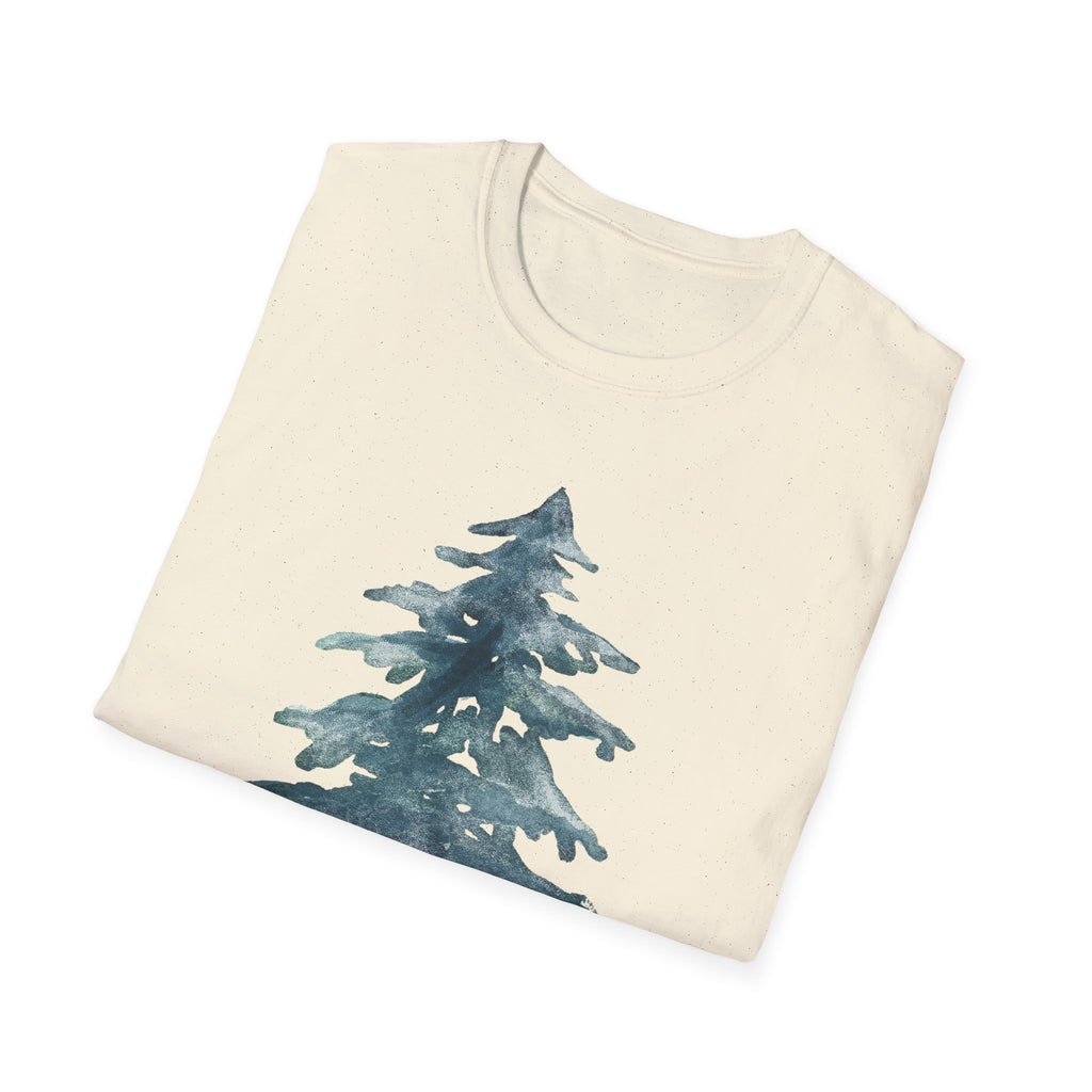 Pine Tree Watercolor T-Shirt