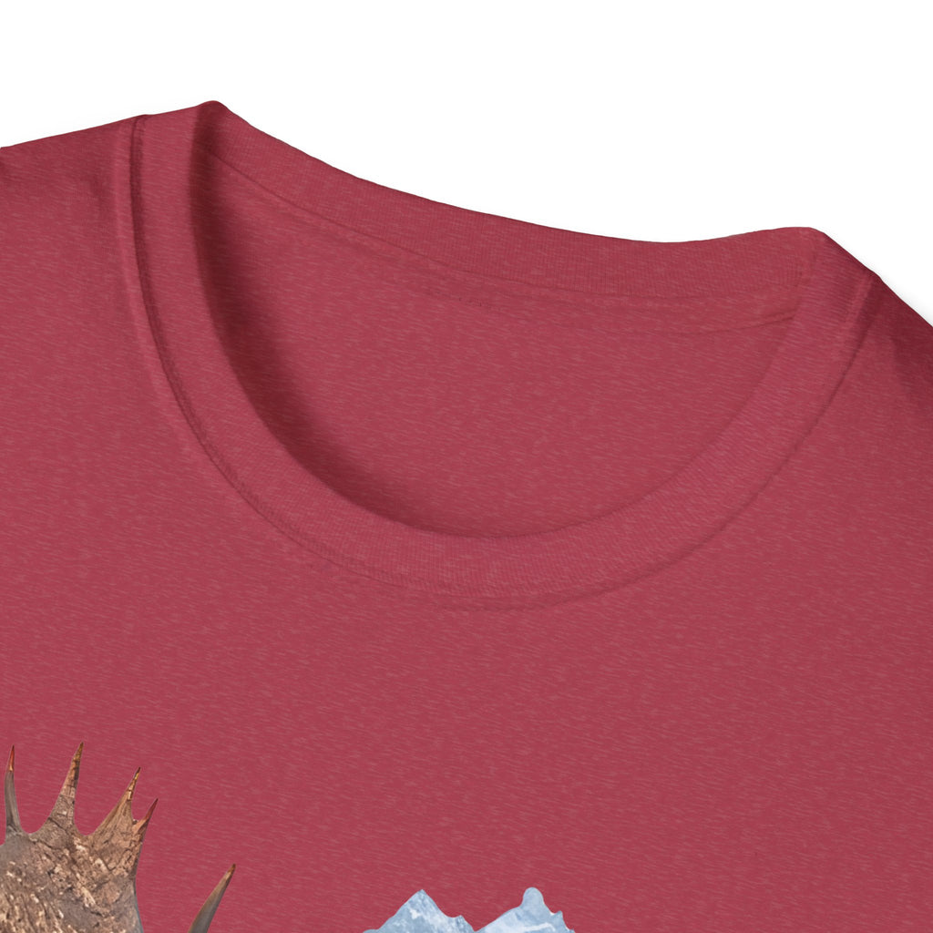 Moose Reflection T-Shirt – Wilderness Lake Double Exposure Tee