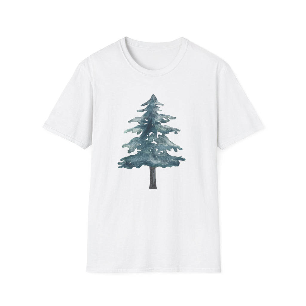 Pine Tree Watercolor T-Shirt