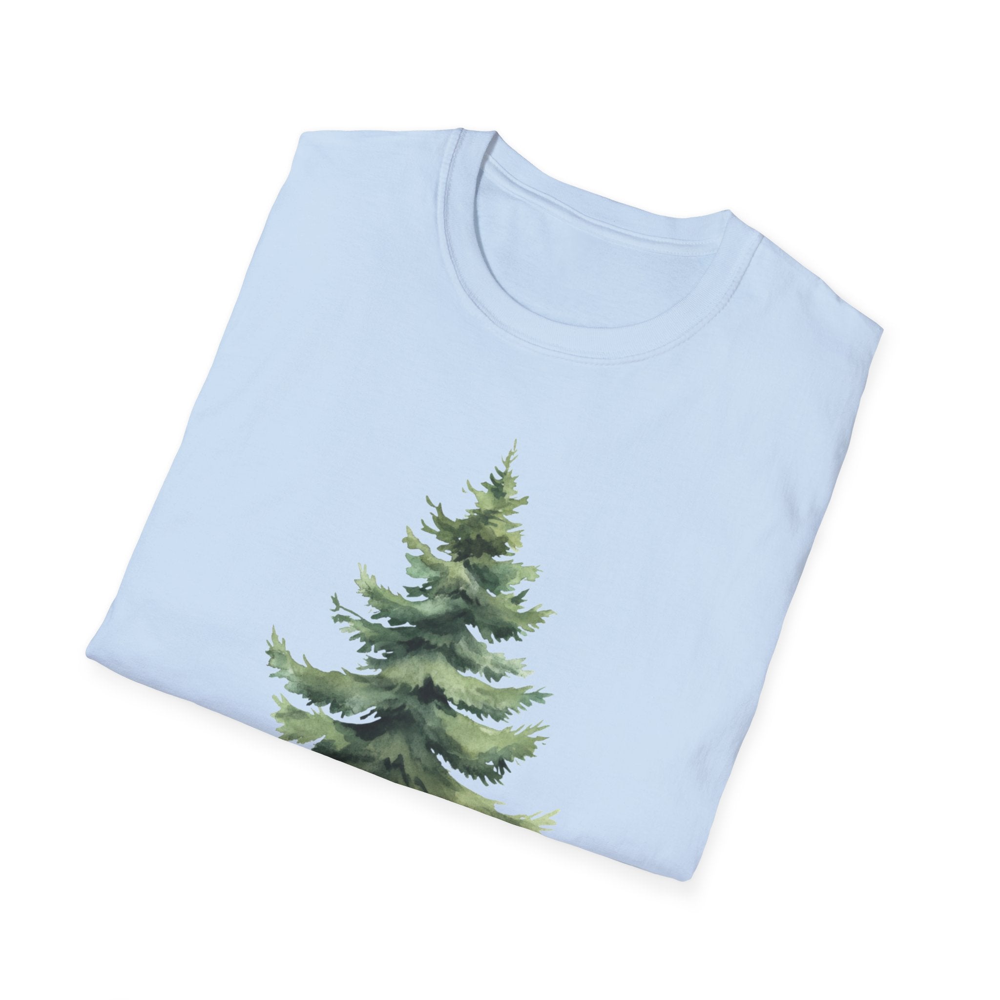 Pine Tree Watercolor T-Shirt