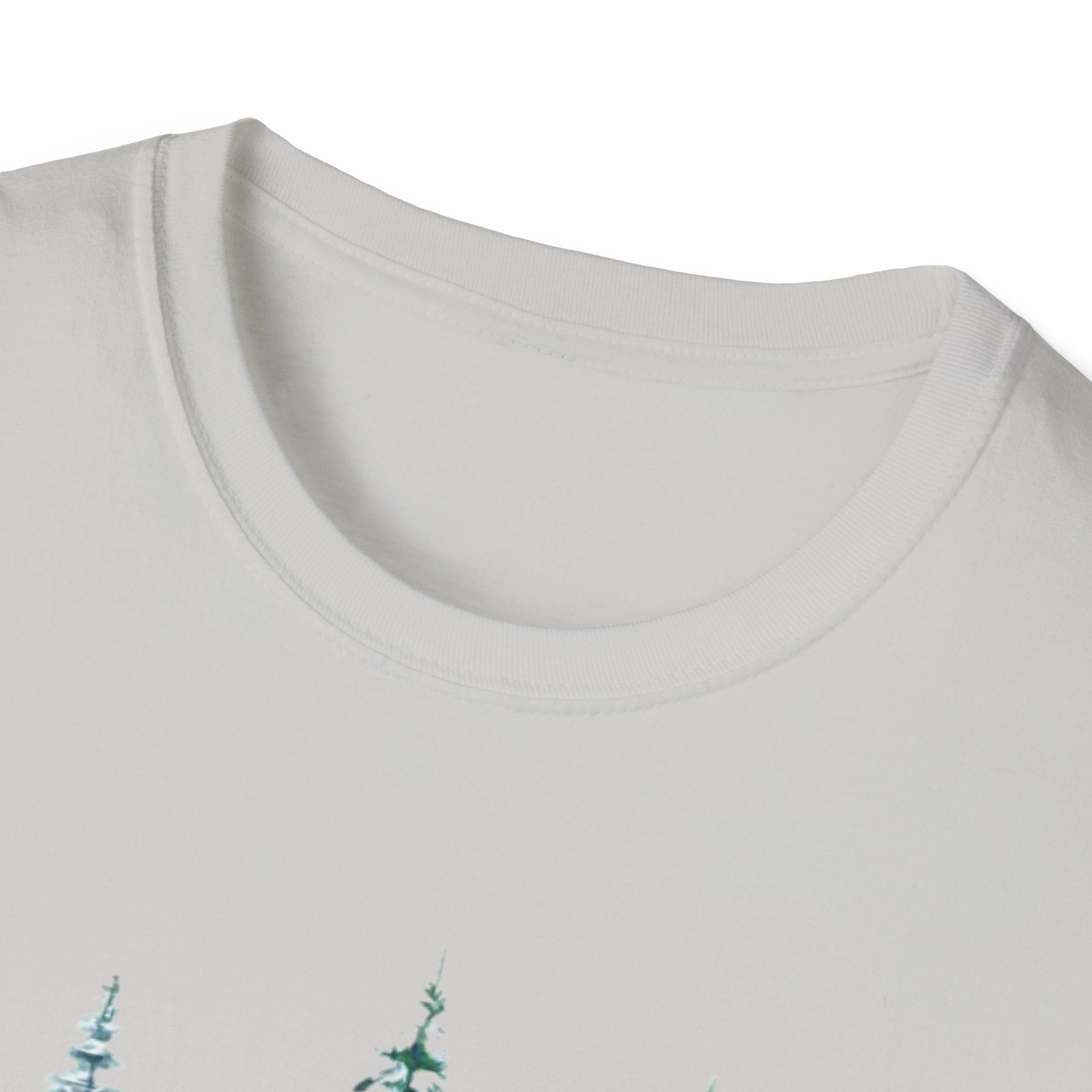 Pine Tree Watercolor T-Shirt — Minimal Holiday Trees Tee