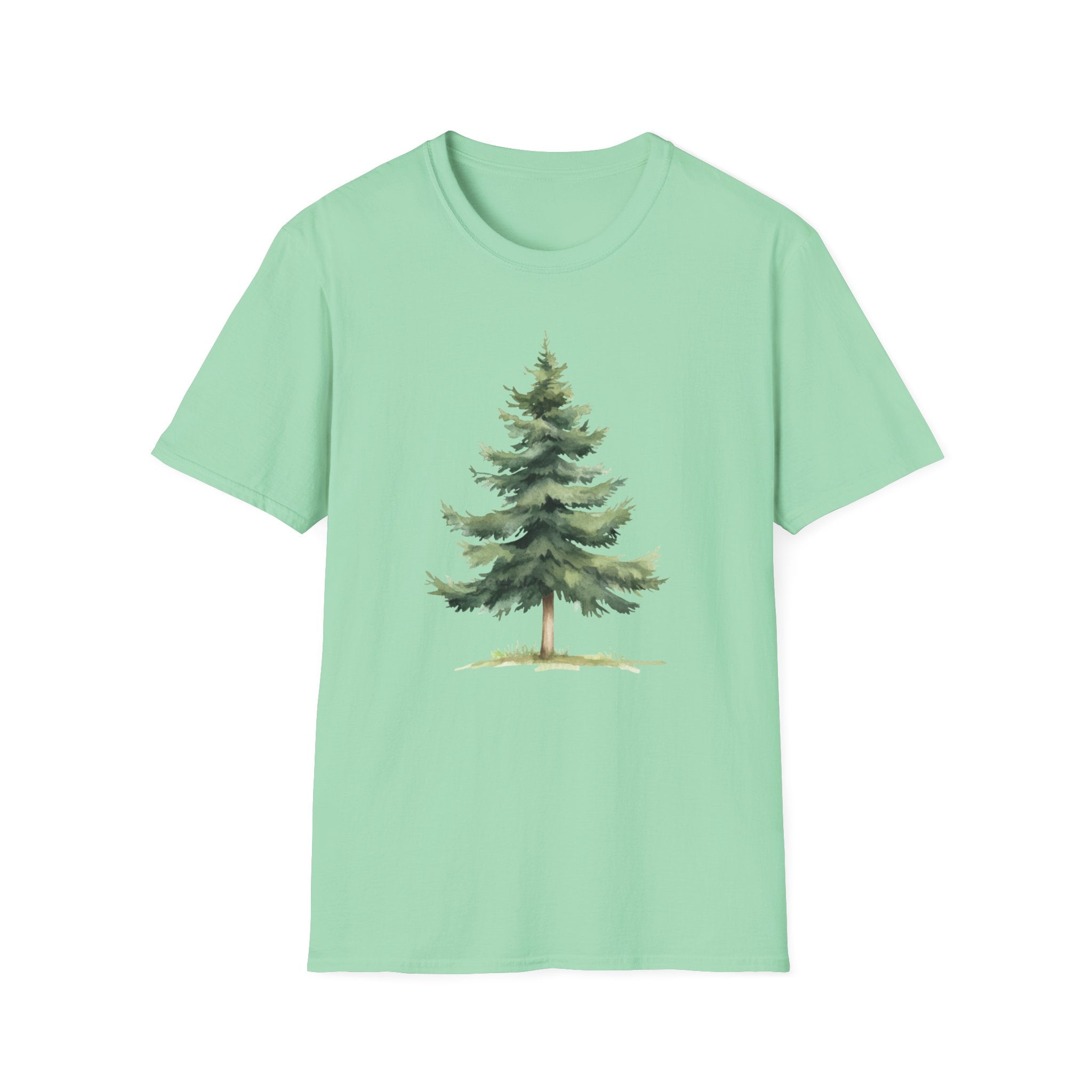 Pine Tree Watercolor T-Shirt
