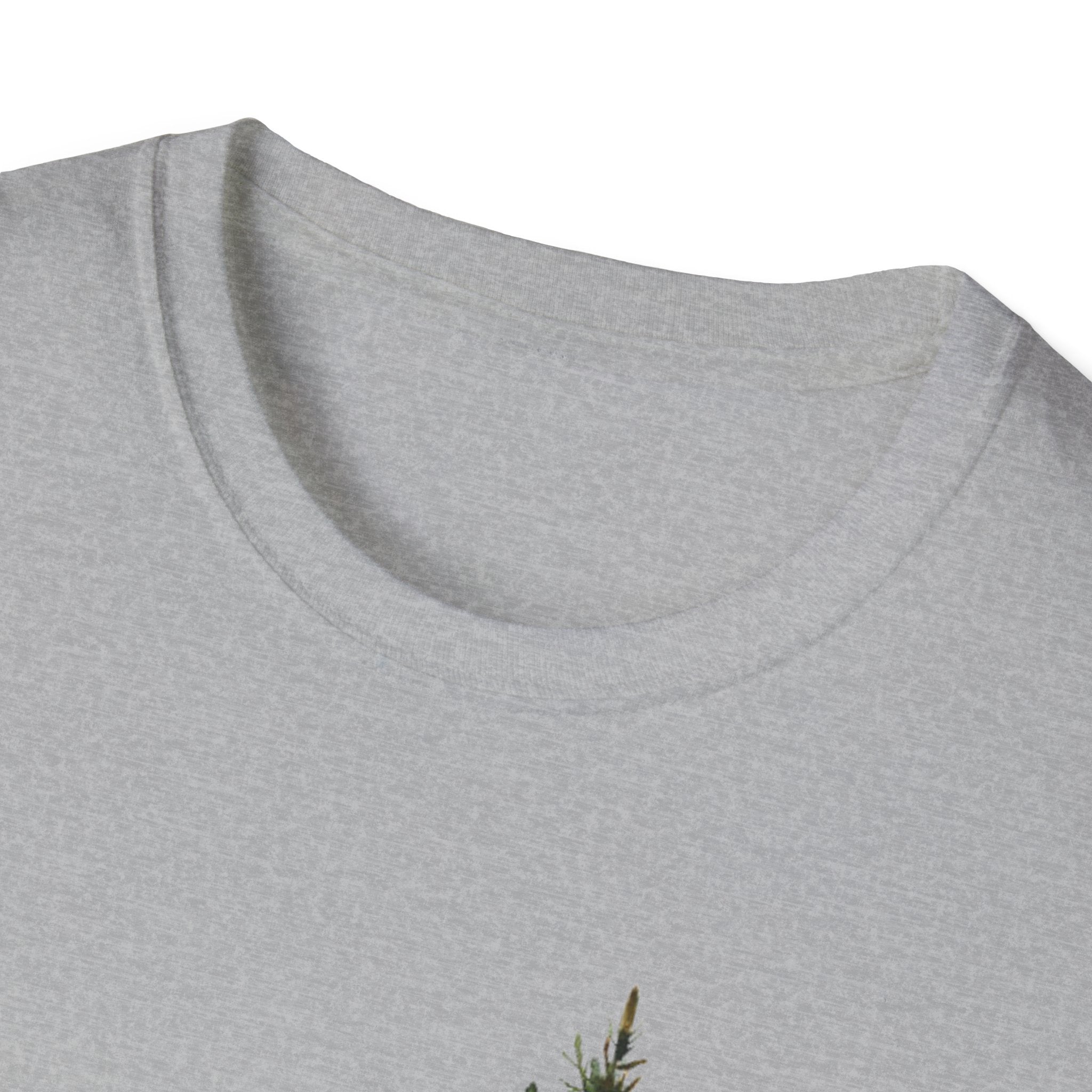 Nature Mountain T-Shirt — Watercolor Pine Tree Landscape