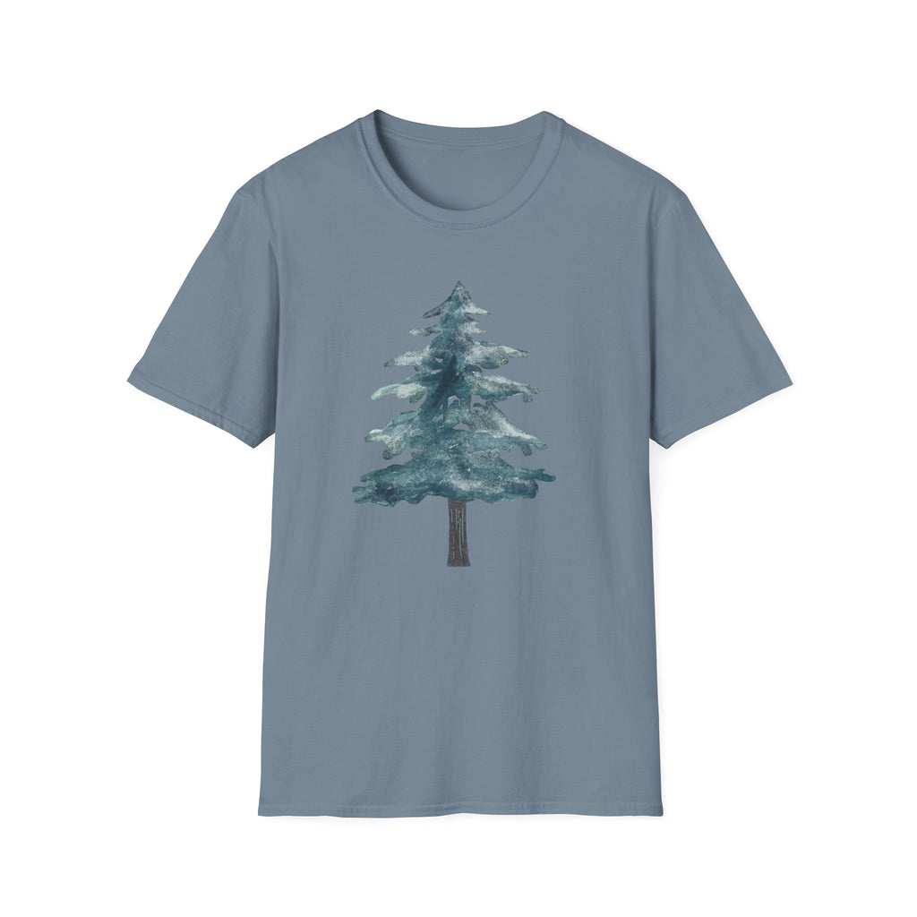Pine Tree Watercolor T-Shirt