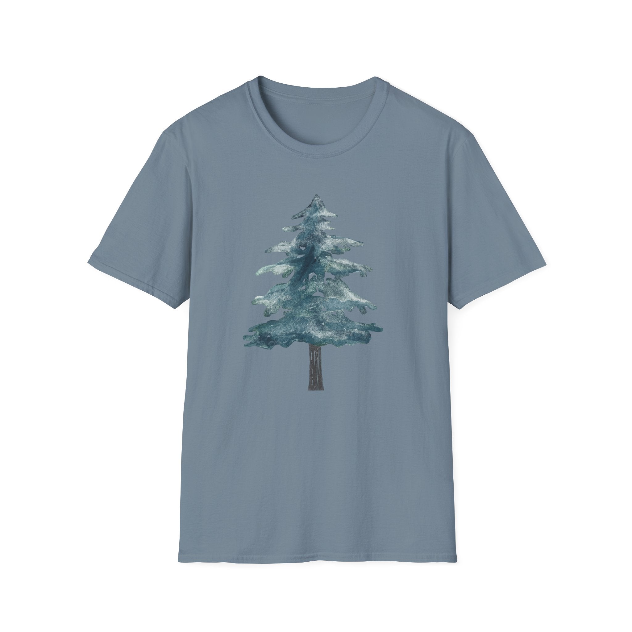 Pine Tree Watercolor T-Shirt