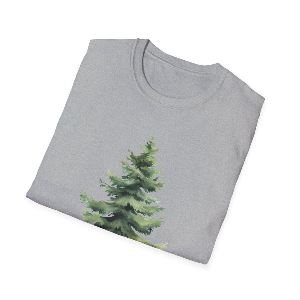 Pine Tree Watercolor T-Shirt