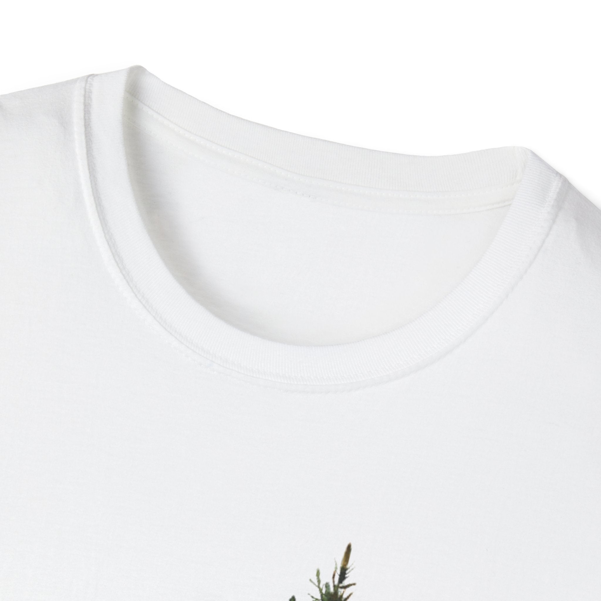 Nature Mountain T-Shirt — Watercolor Pine Tree Landscape
