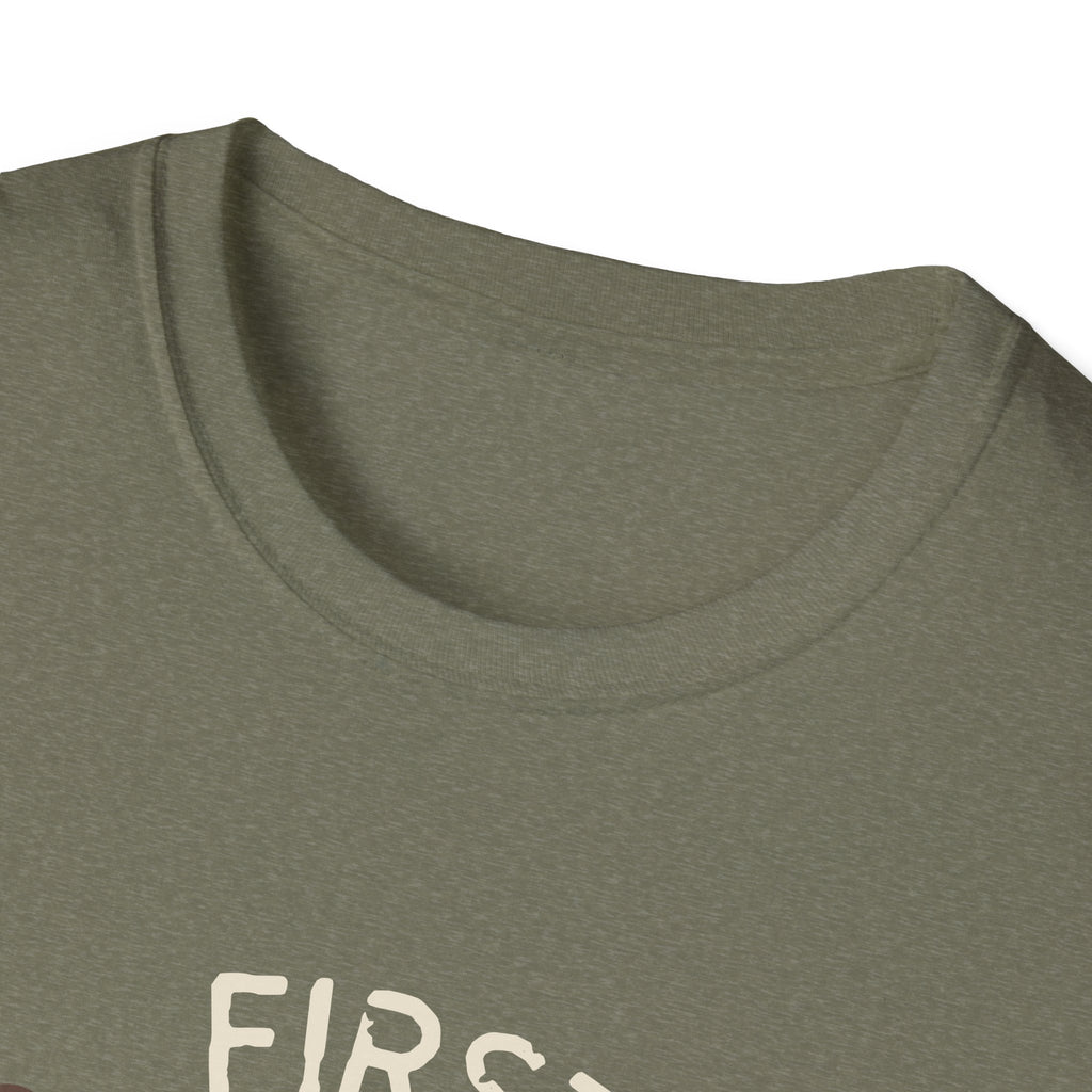 Cute Raccoon Tee — "First Of All, I'm A Delight" Graphic T-Shirt