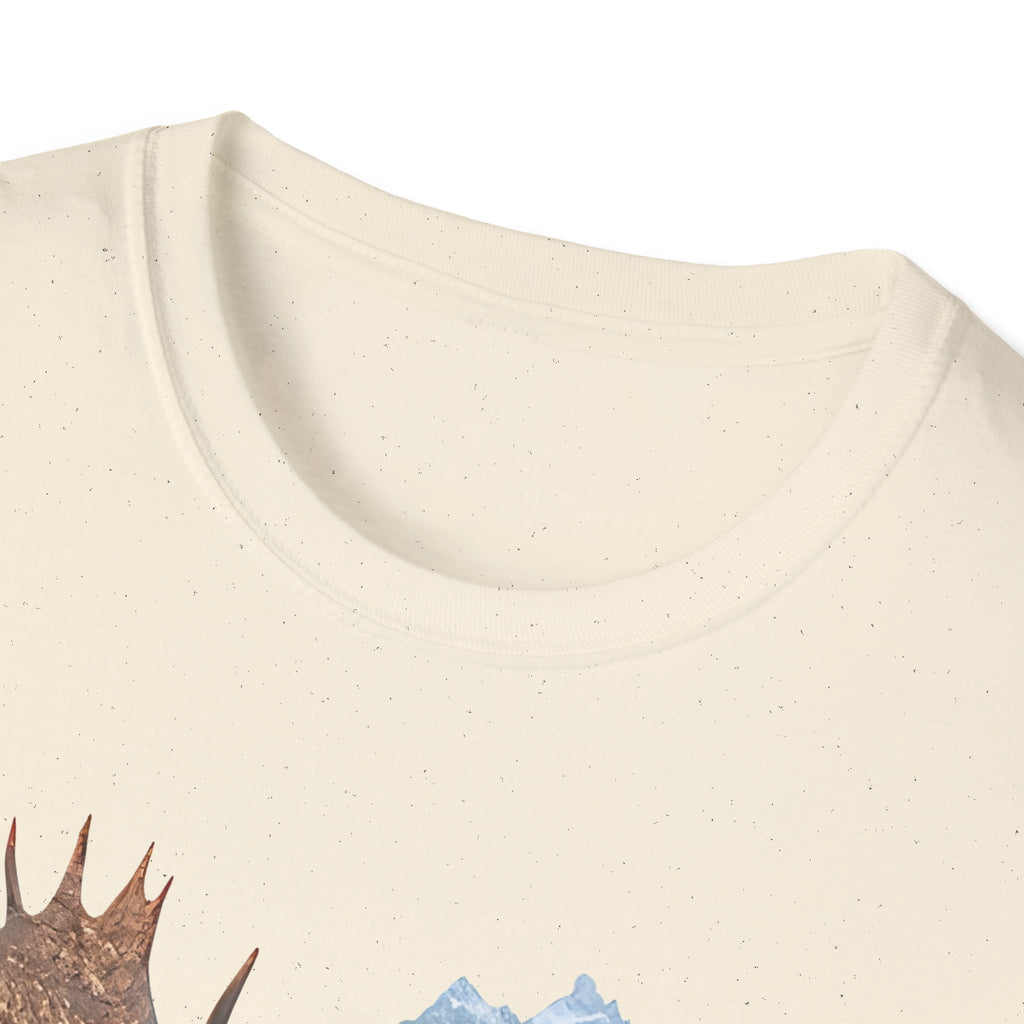 Moose Reflection T-Shirt – Wilderness Lake Double Exposure Tee