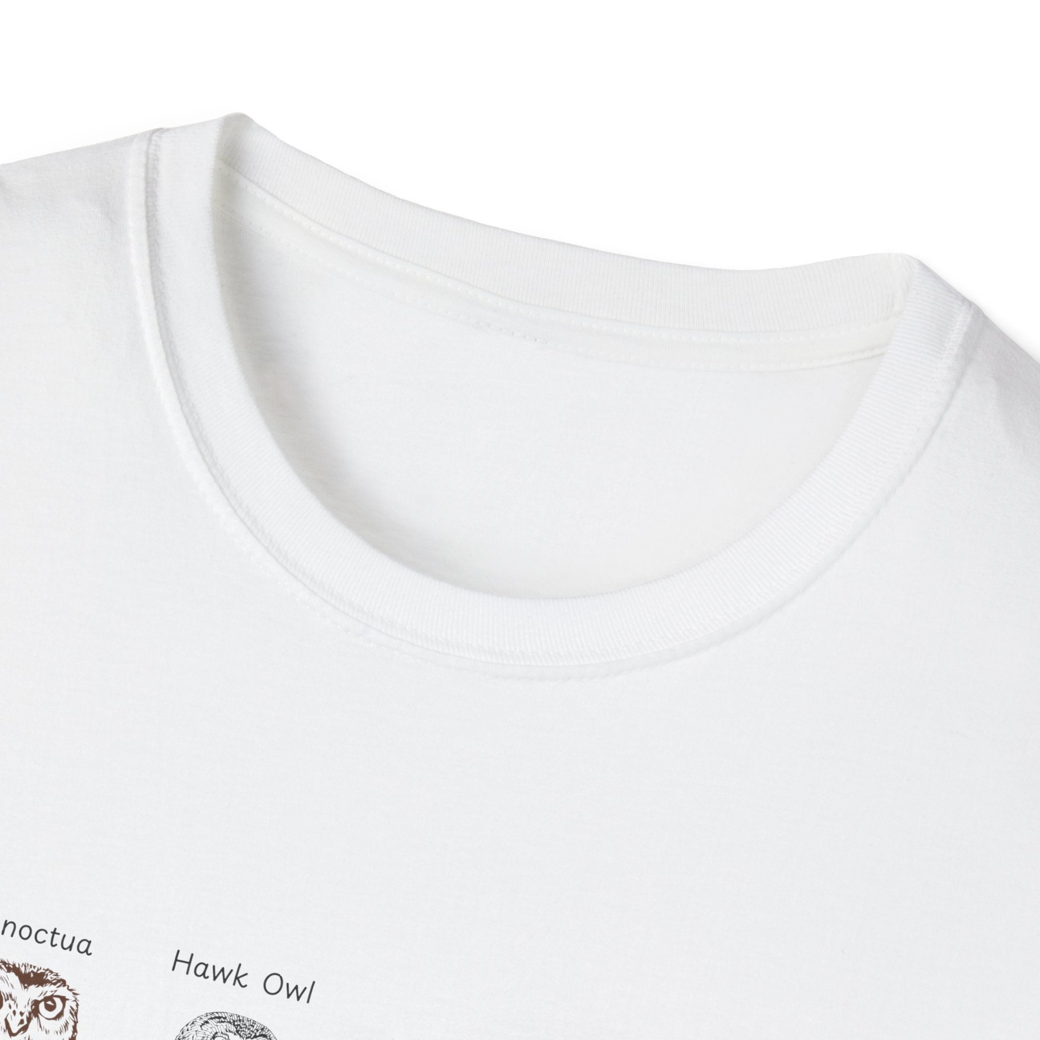 Owl Field Guide T-Shirt — Vintage Bird Illustration Tee