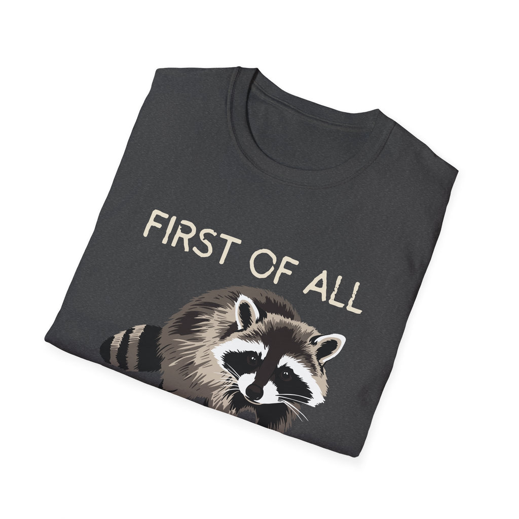 Raccoon ‘First of All I’m a Delight’ Graphic T‑Shirt