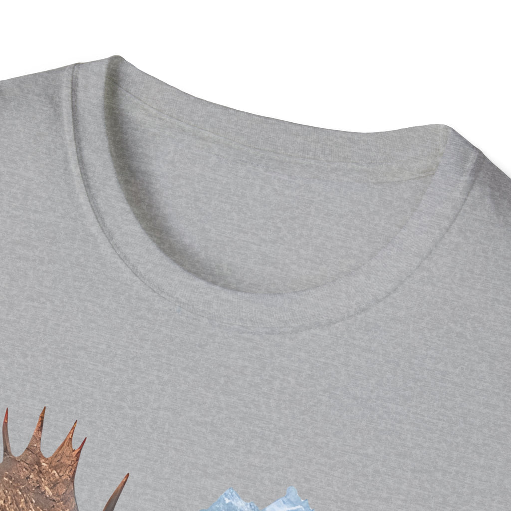 Moose Reflection T-Shirt – Wilderness Lake Double Exposure Tee