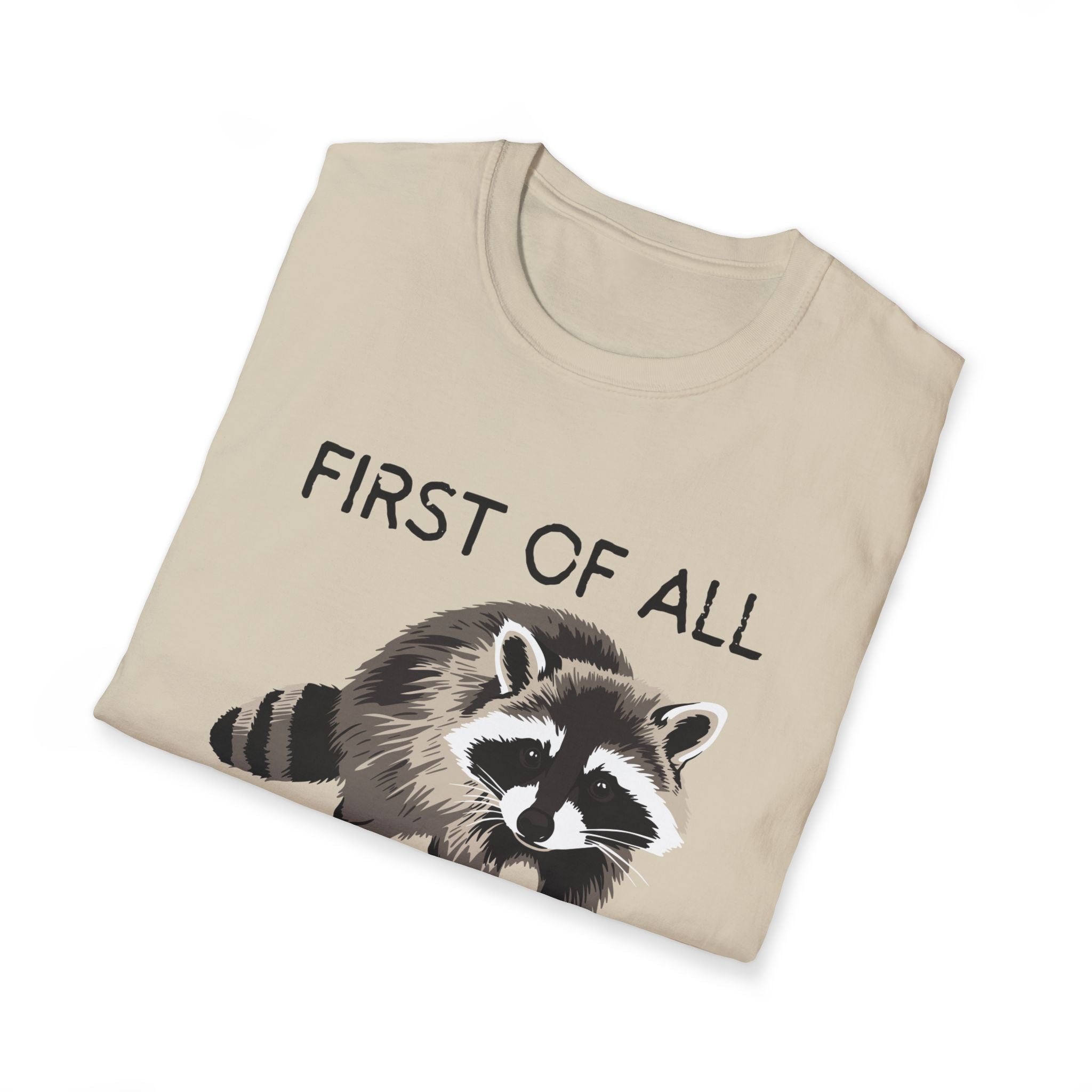 Raccoon ‘First of All I’m a Delight’ Graphic T‑Shirt