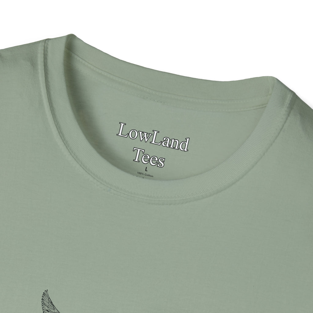 Observe Don’t Disturb T-Shirt — Vintage Sketch Wildlife Field Guide Tee