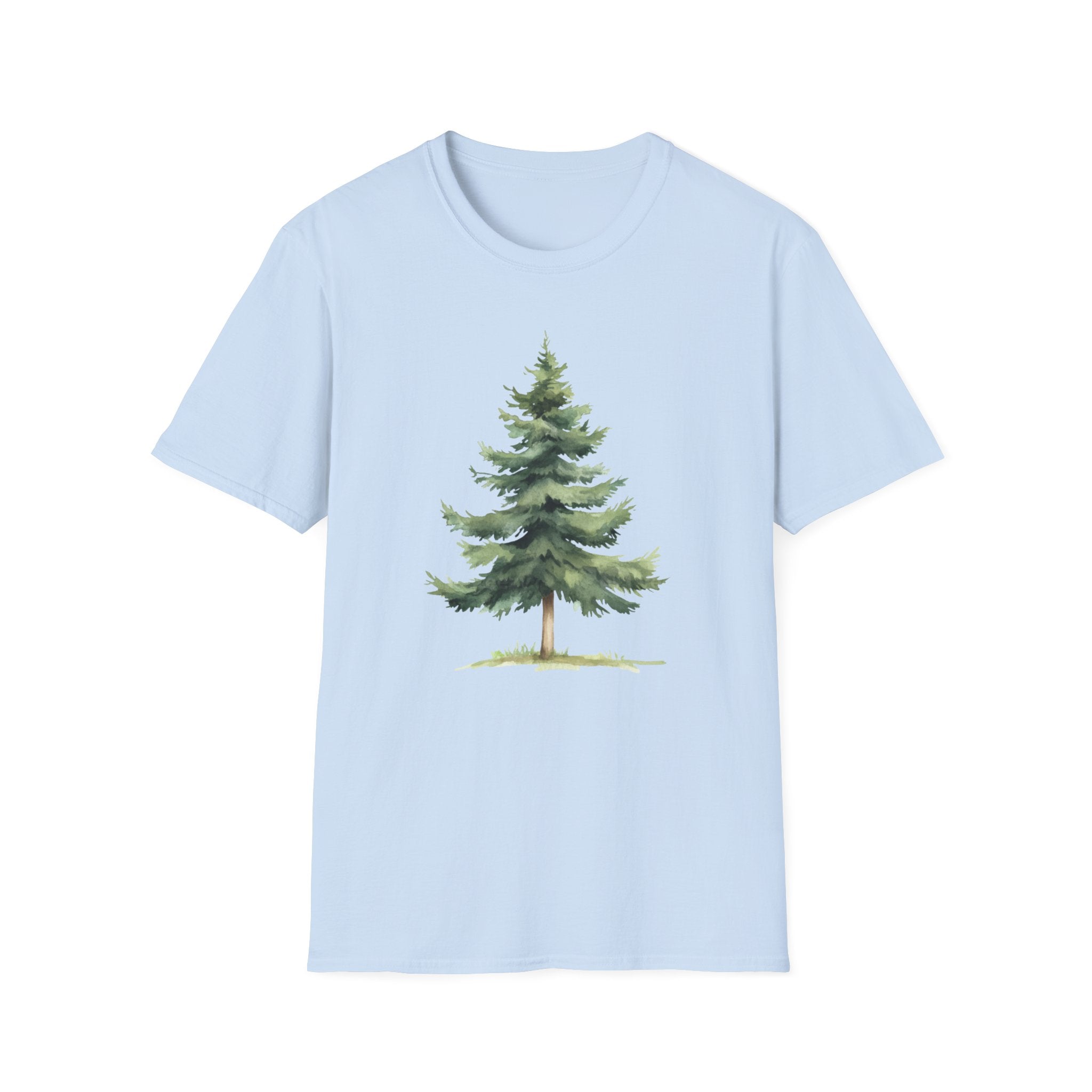 Pine Tree Watercolor T-Shirt