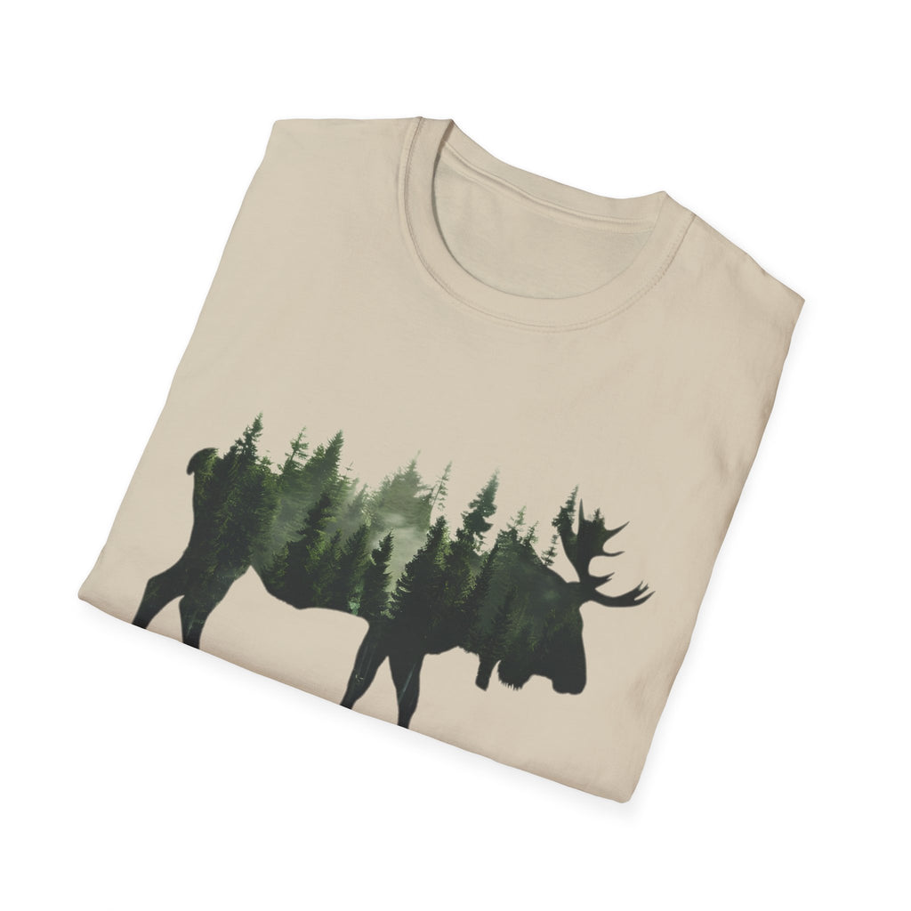 Moose Forest Silhouette T-Shirt