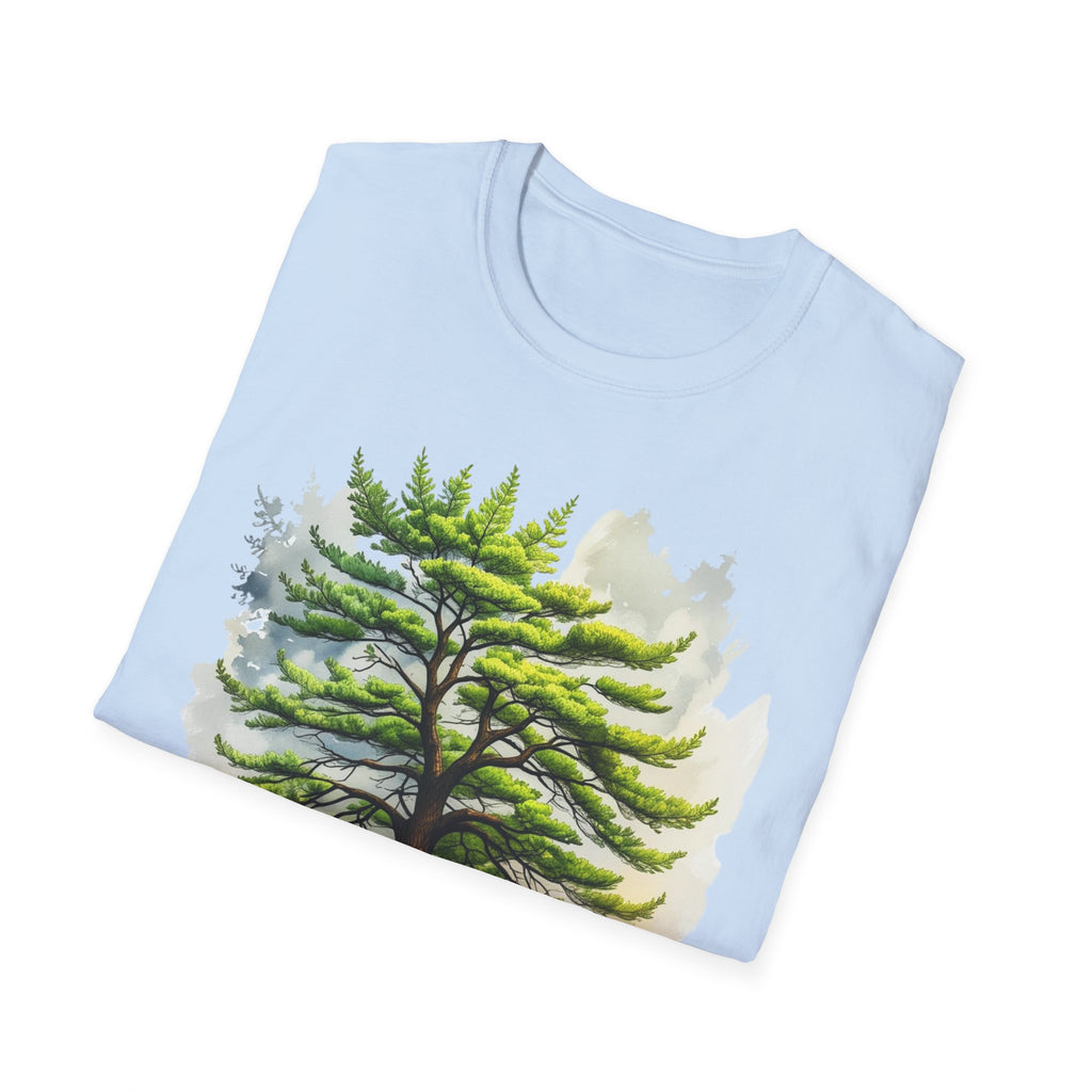 Pine Tree Watercolor T-Shirt — Nature Forest Tee