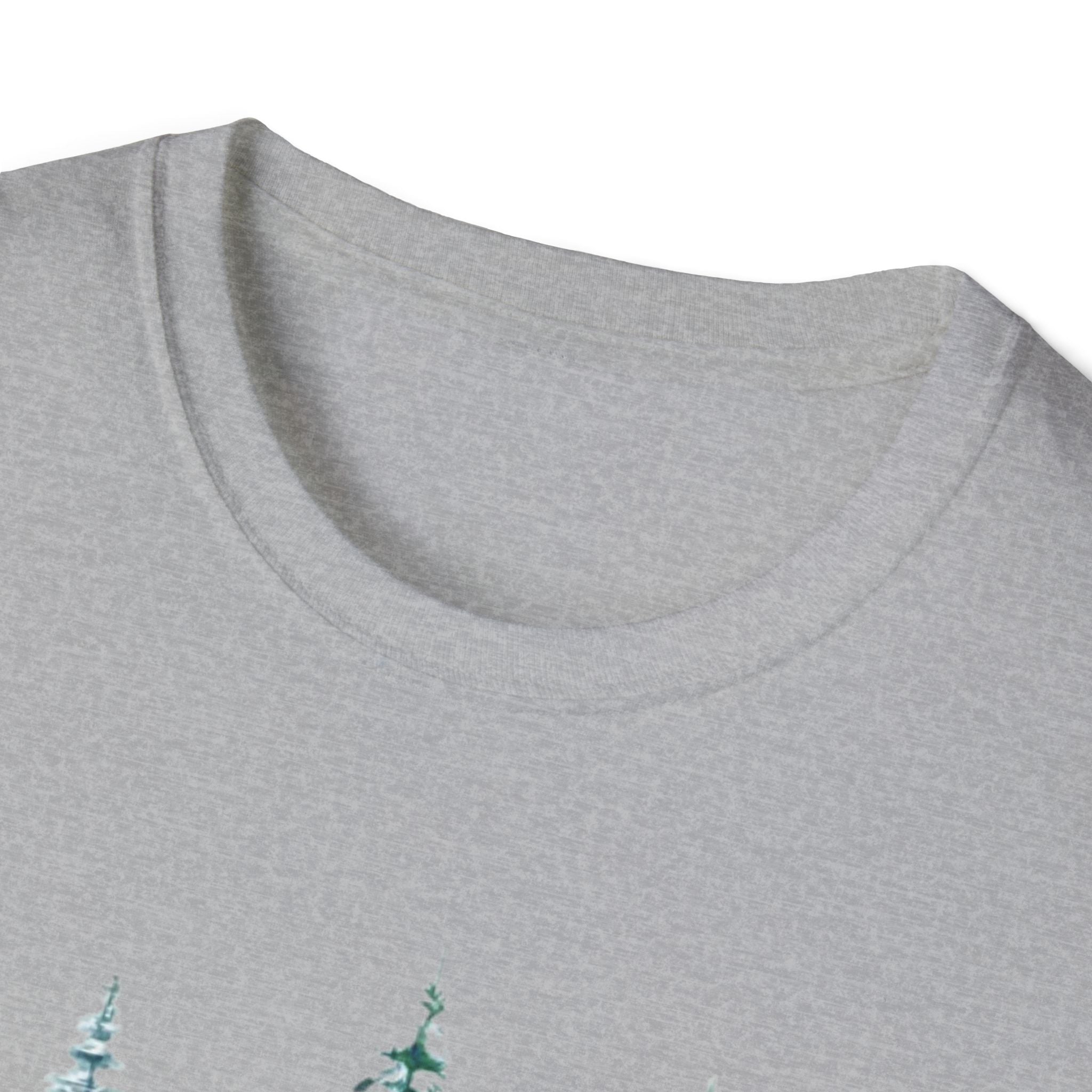 Pine Tree Watercolor T-Shirt — Minimal Holiday Trees Tee