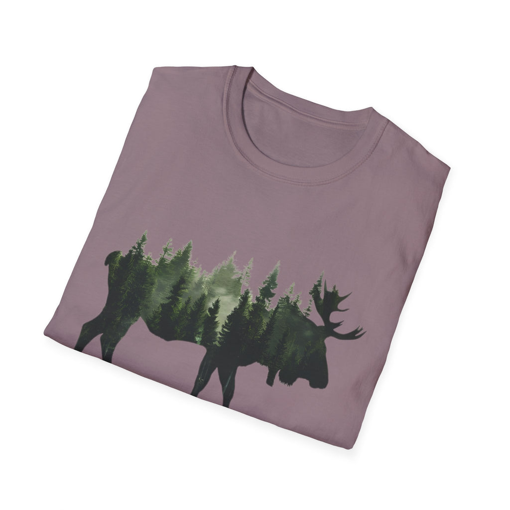Moose Forest Silhouette T-Shirt
