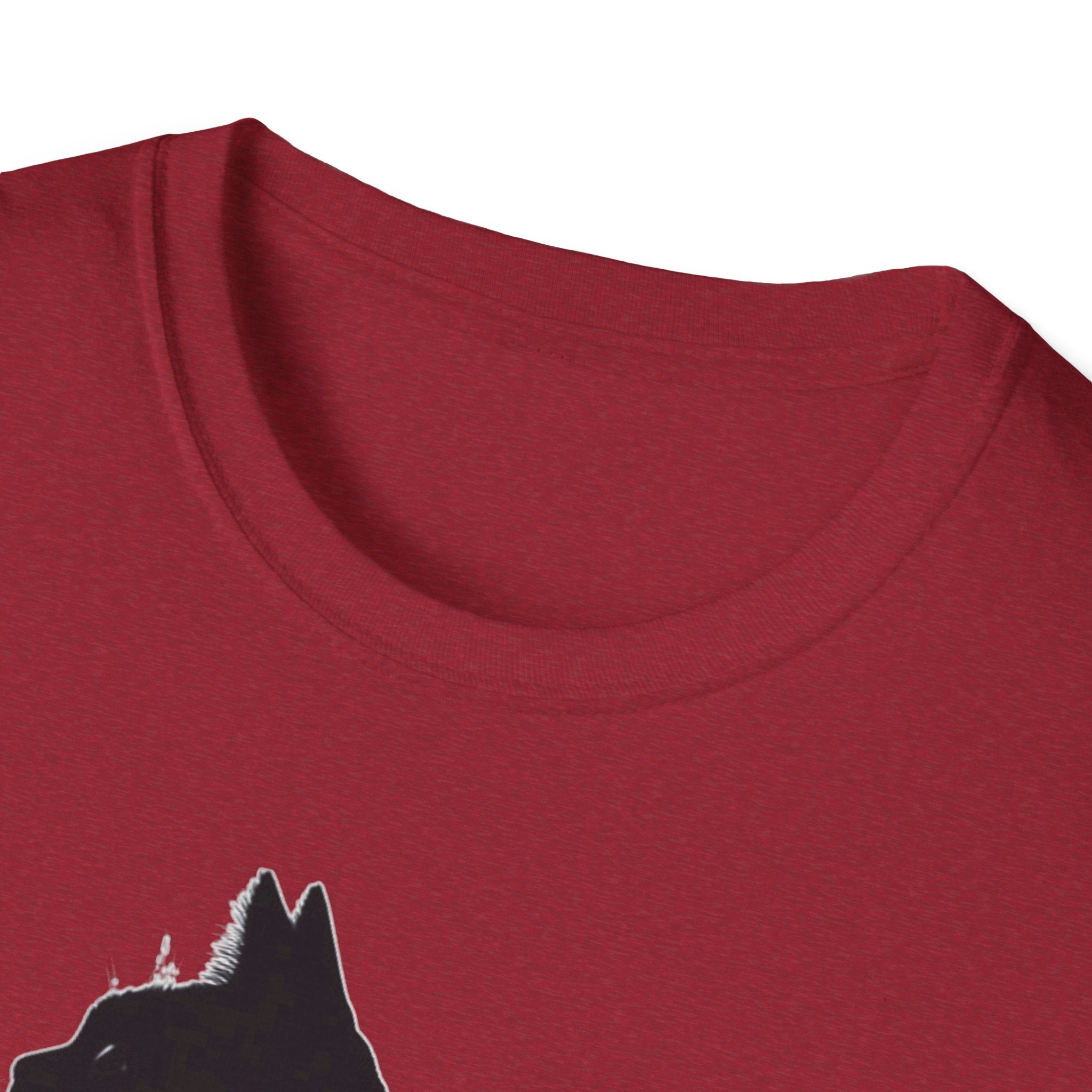 Galaxy Cat T-Shirt — Night Sky Silhouette Tee for Cat Lovers