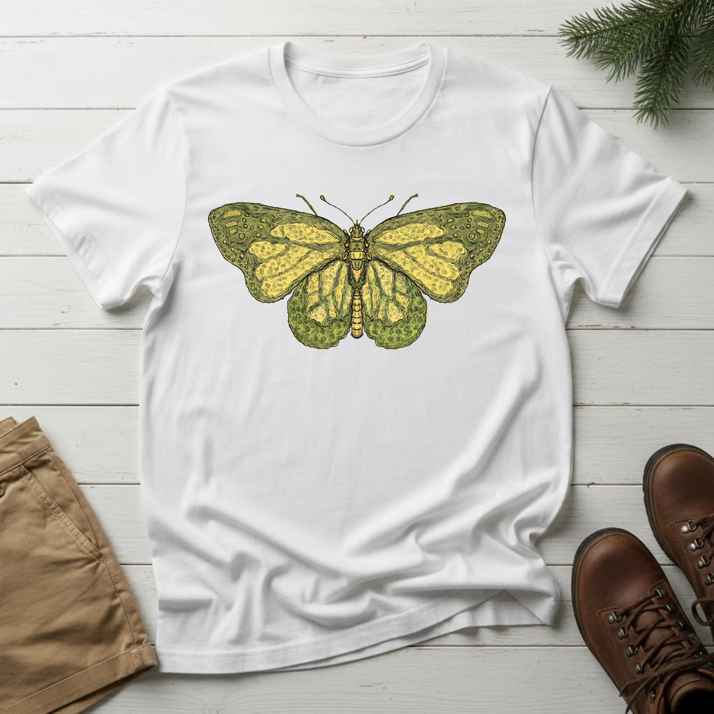 Vintage Yellow Butterfly T-Shirt