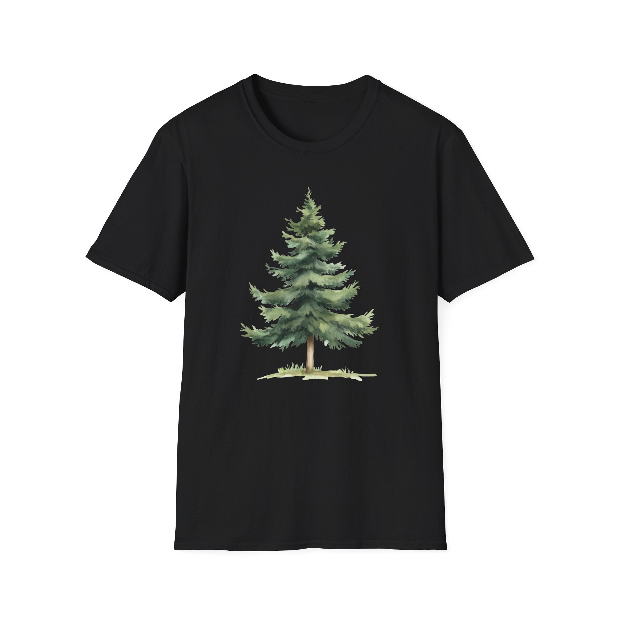 Pine Tree Watercolor T-Shirt